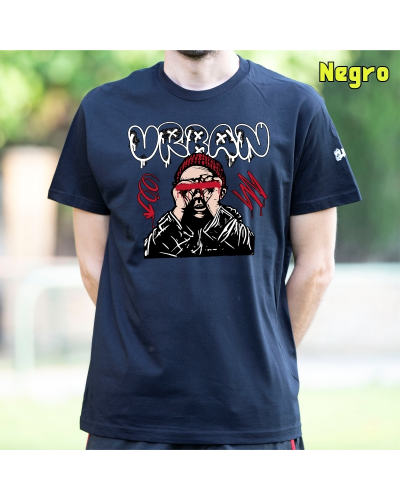 Camiseta Hombre Manga Corta-Urban Burgundy