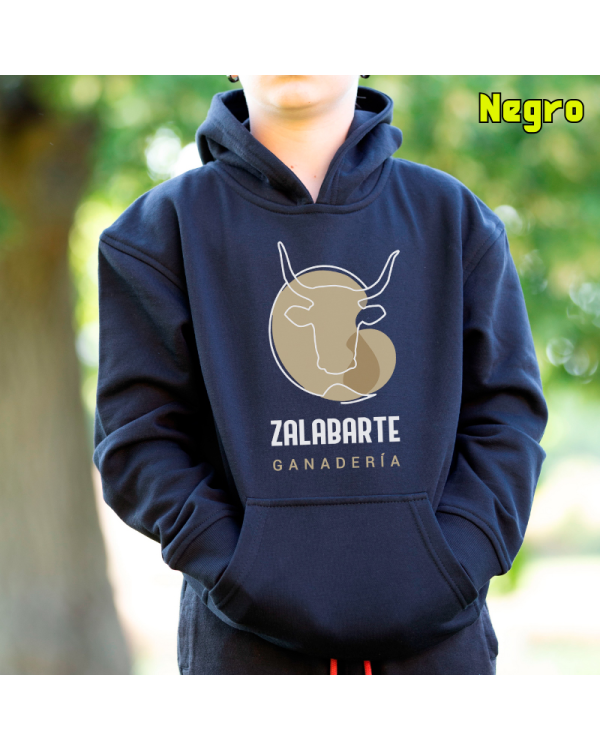 Sudadera niño con capucha ZALABARTE  La Kamiseta K Buskas