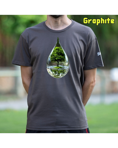 Camiseta Hombre Manga Corta-Gota KellyGreen