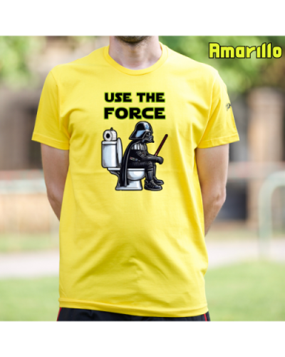 Camiseta Hombre Manga Corta-Burrari Amarillo