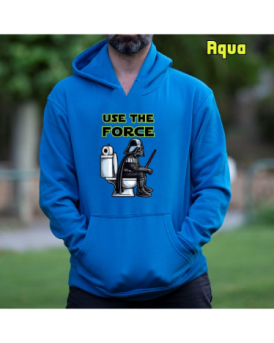 Sudadera Hombre Capucha-Burrari Aqua