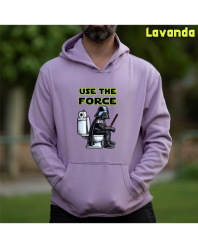 Sudadera Hombre Capucha-Burrari Lavanda