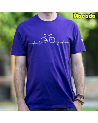 Camiseta Hombre Manga Corta - BICI LATIDO