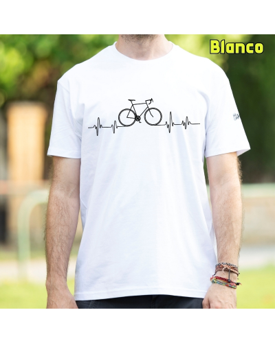 Camiseta Hombre Manga Corta - BICI LATIDO