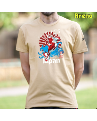 Camiseta Hombre Manga Corta-Red Japan Arena