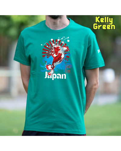 Camiseta Hombre Manga Corta-Red Japan Morado