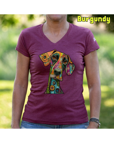 Camiseta Mujer Dog - manga corta