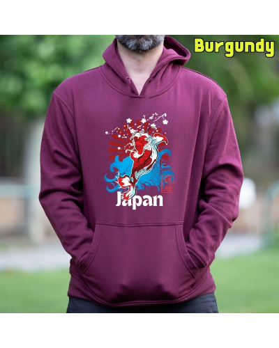 Sudadera Hombre Capucha-Red Japan Lavanda