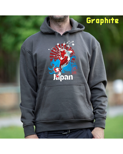 Sudadera Hombre Capucha-Red Japan Lavanda