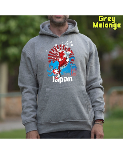 Sudadera Hombre Capucha-Red Japan Lavanda