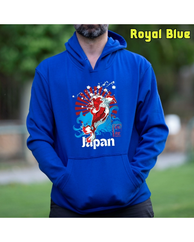 Sudadera Hombre Capucha-Red Japan Lavanda