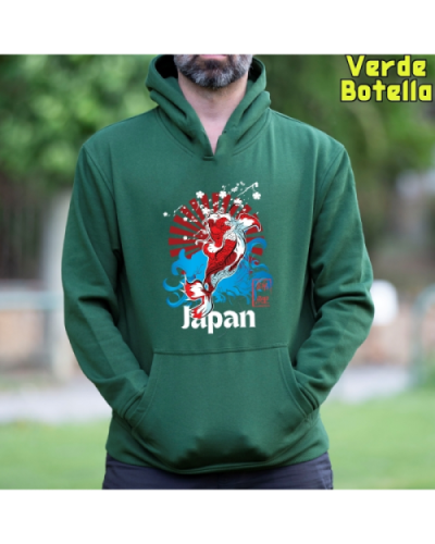 Sudadera Hombre Capucha-Red Japan Lavanda