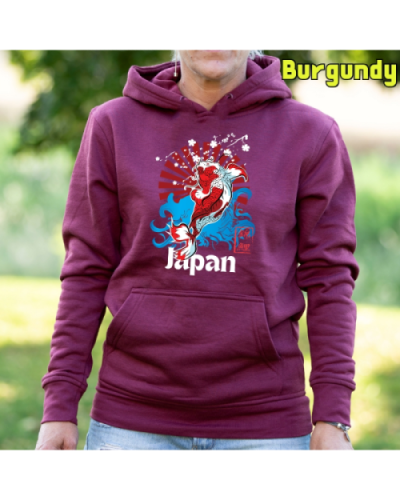 Sudadera Mujer Capucha-Red Japan Morado