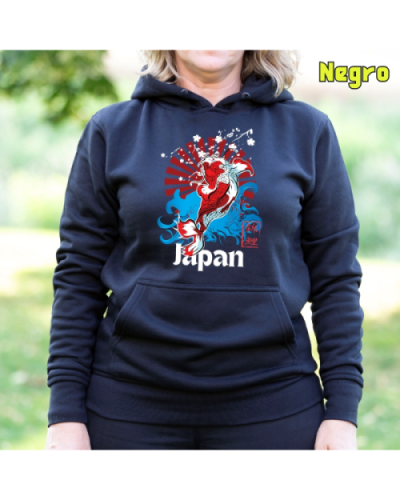 Sudadera Mujer Capucha-Red Japan Morado