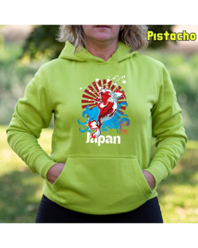 Sudadera Mujer Capucha-Red Japan Morado