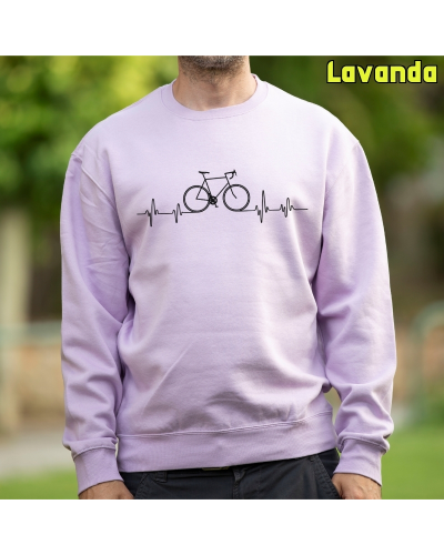 Sudadera Unisex BICI LATIDO - La Kamiseta K Buskas