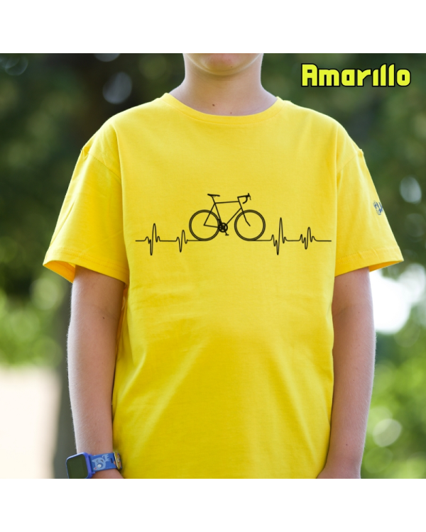 Camiseta niño manga corta - BICI LATIDO