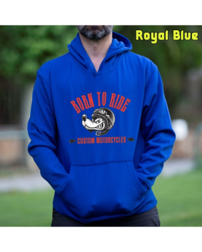 Sudadera Hombre Capucha-Custom Motor GreyMelange