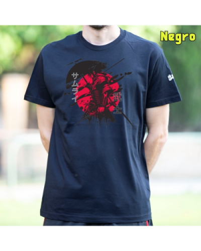 Camiseta Hombre Manga Corta-Red Samurai Lavanda