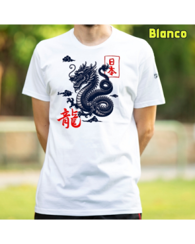 Camiseta Hombre Manga Corta-Dragón Arena