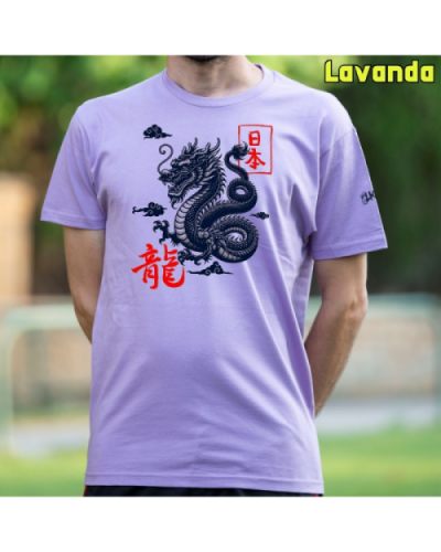 Camiseta Hombre Manga Corta-Dragón Arena
