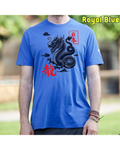 Camiseta Hombre Manga Corta-Dragón Arena