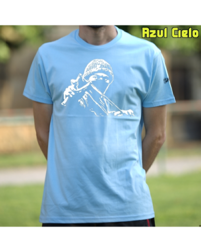 Camiseta Hombre Manga Corta-Antifa Negro