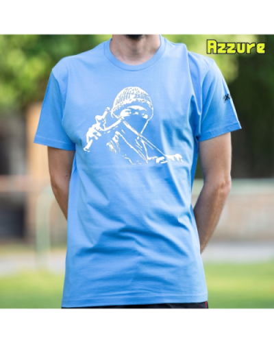 Camiseta Hombre Manga Corta-Antifa Negro