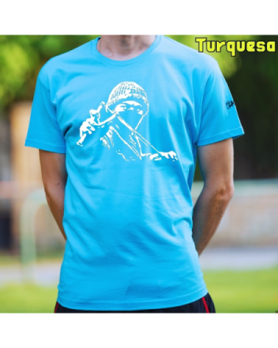 Camiseta Hombre Manga Corta-Antifa Negro