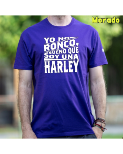 Camiseta Hombre Manga Corta - Yo No Ronco