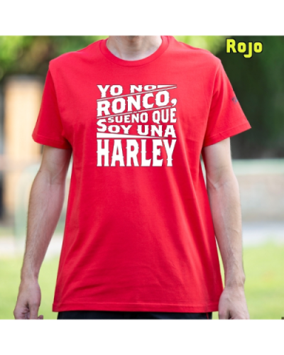 Camiseta Hombre Manga Corta - Yo No Ronco