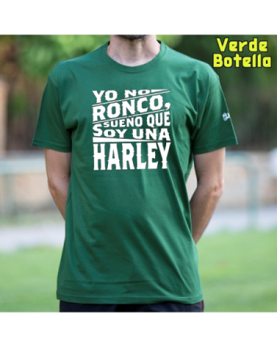 Camiseta Hombre Manga Corta - Yo No Ronco