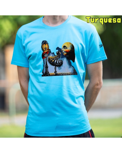 Camiseta hombre MOON PLACE - manga corta