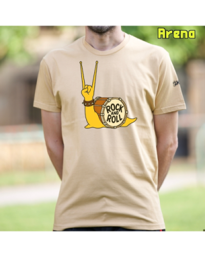 Camiseta Hombre Manga Corta-CaraRock Arena