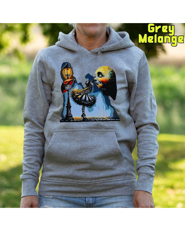 Sudadera mujer con capucha Moon Place  La Kamiseta K Buskas