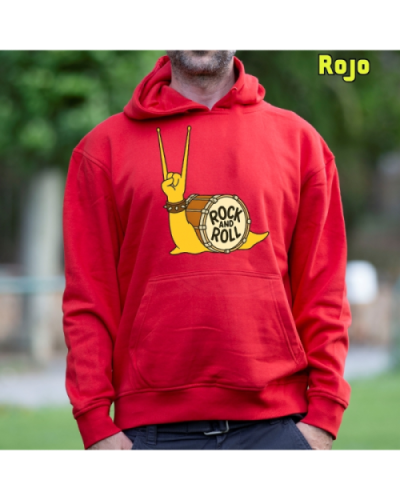 Sudadera hombre con capucha CaraRock