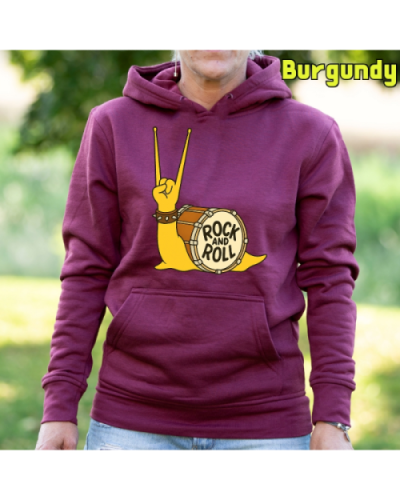 Sudadera Mujer Capucha-CaraRock Pistacho