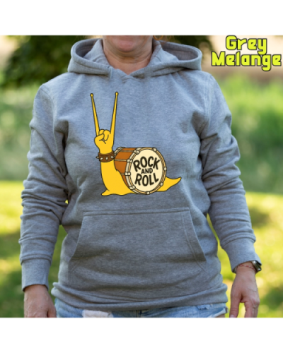 Sudadera Mujer Capucha-CaraRock Pistacho