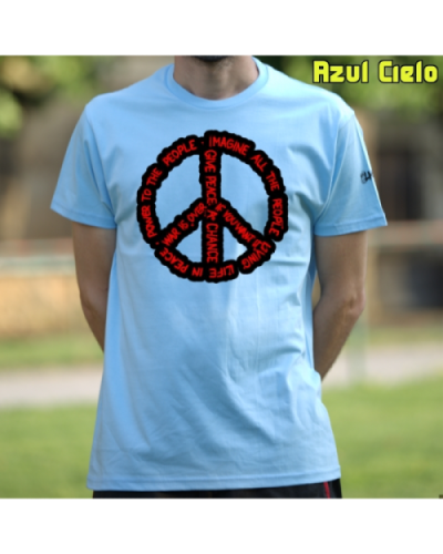 Camiseta Hombre Manga Corta-Imagine All Khaki