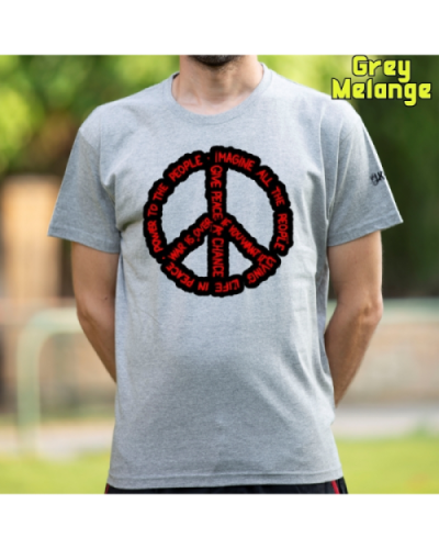 Camiseta Hombre Manga Corta-Imagine All Khaki