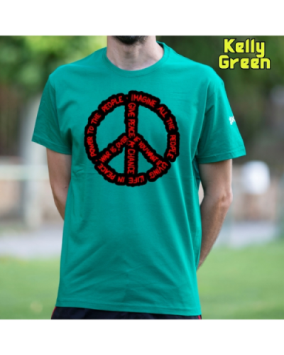 Camiseta Hombre Manga Corta-Imagine All Khaki