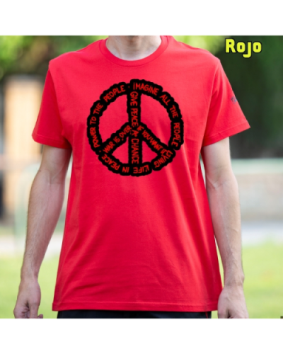 Camiseta Hombre Manga Corta-Imagine All Khaki