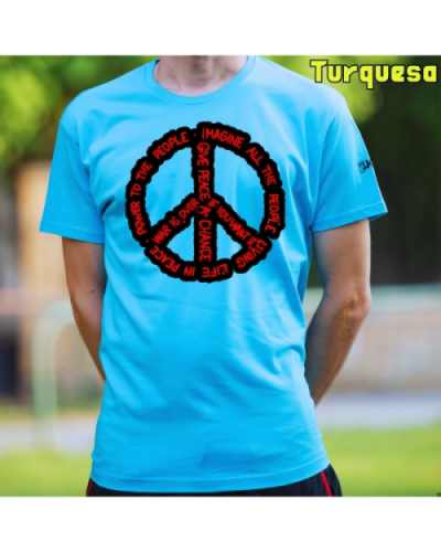 Camiseta Hombre Manga Corta-Imagine All Khaki