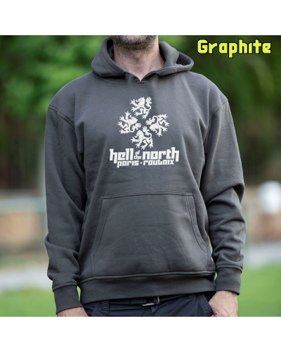 Sudadera hombre con capucha HELL OF THE NORTH  La Kamiseta K Buskas
