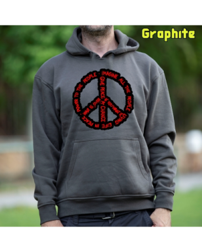 Sudadera hombre con capucha Imagine All