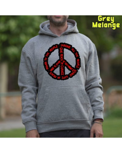 Sudadera hombre con capucha Imagine All