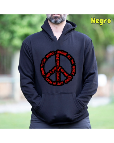 Sudadera hombre con capucha Imagine All