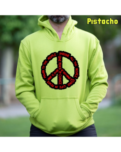 Sudadera hombre con capucha Imagine All