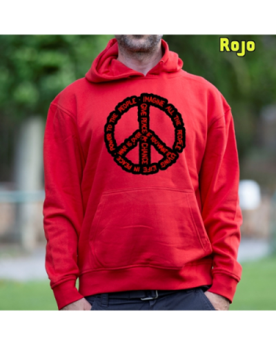 Sudadera hombre con capucha Imagine All