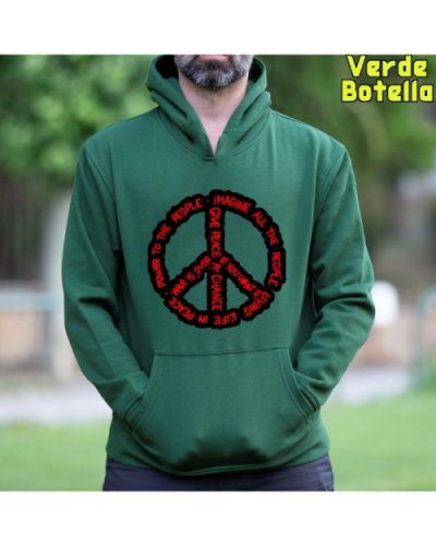 Sudadera hombre con capucha Imagine All